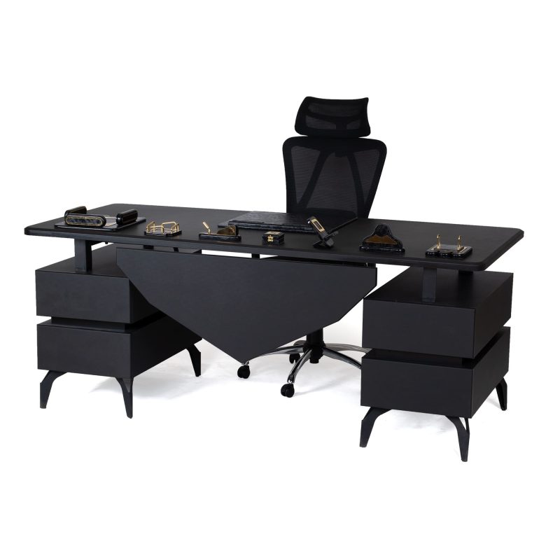 میز اداری مدیریت کد M-ILN660 - Image 6