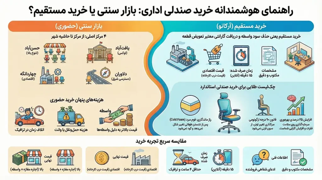 بورس خرید صندلی اداری