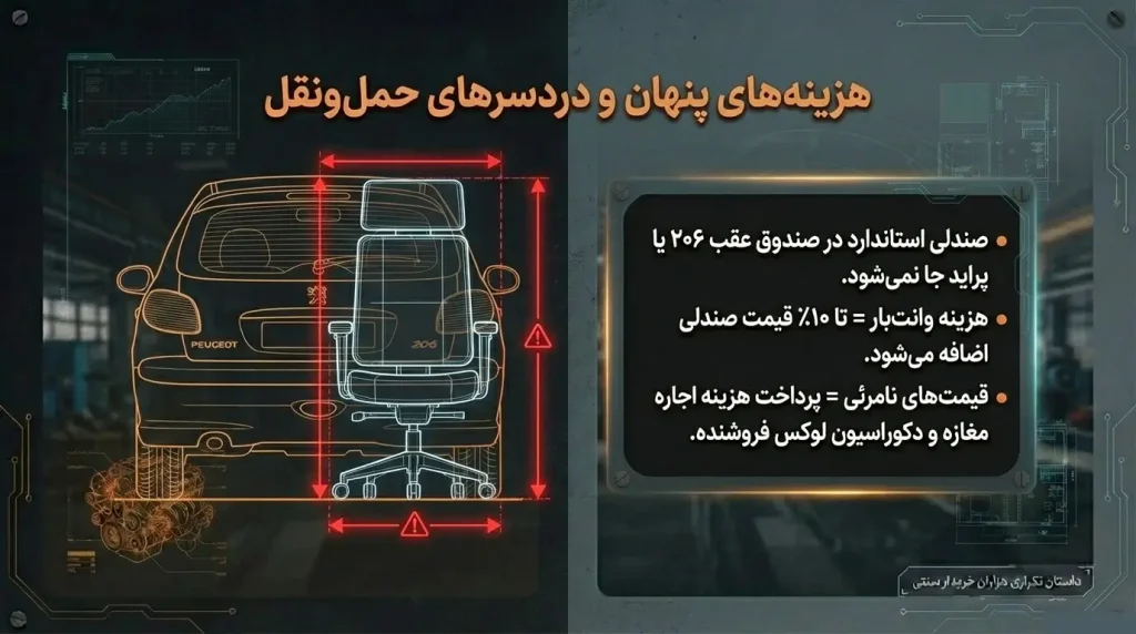معایب خرید صندلی اداری از بازار های حضوری