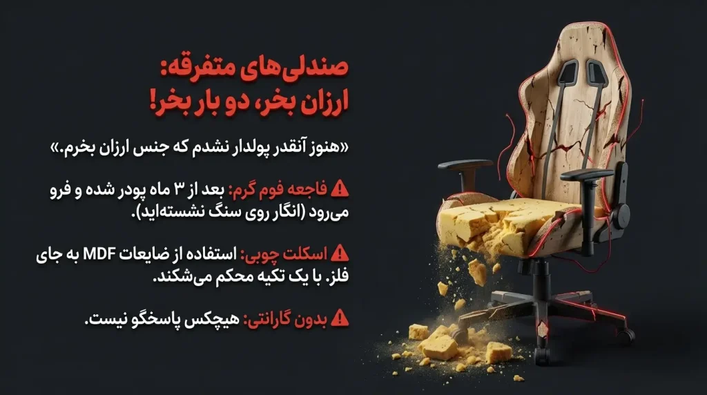 صندلی گیمینگ ارزان